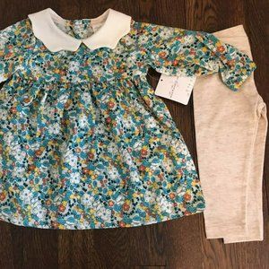 Starting Out baby girl set 12 mo NWT
